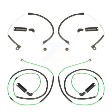 Front Rear Brake Pads Wear Sensor (4 Pack) For 2006-2008 BMW Z4 3.2L KSE-100127