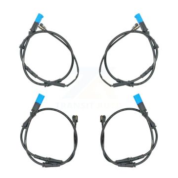Front Rear Brake Pads Wear Sensor (4 Pack) For BMW X3 iX3 KSE-100141