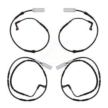 Front Rear Brake Pads Wear Sensor (4 Pack) For BMW 328i 128i 323i 325i 330i 125i 120i KSE-100143
