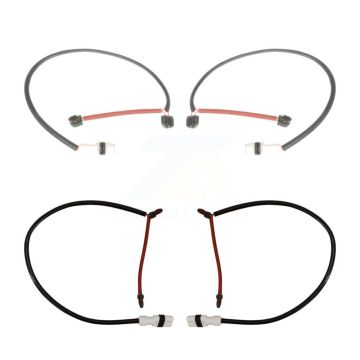 Front Rear Brake Pads Wear Sensor (4 Pack) For Porsche 911 with Steel Rotor KSE-100150