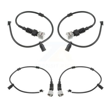 Front Rear Brake Pads Wear Sensor (4 Pack) For Lexus RC F GS 5.0L KSE-100157
