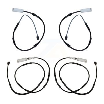 Front Rear Brake Pads Wear Sensor (4 Pack) For BMW X1 KSE-100166