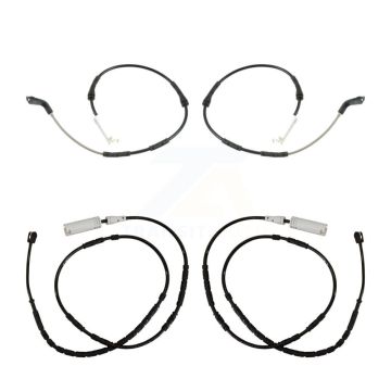 Front Rear Brake Pads Wear Sensor (4 Pack) For 2013-2015 BMW X1 3.0L KSE-100167