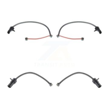 Front Rear Brake Pads Wear Sensor (4 Pack) For Audi R8 KSE-100169