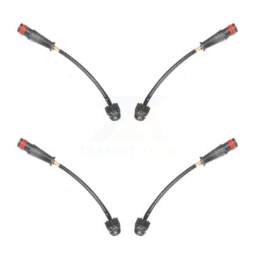 Front Rear Brake Pads Wear Sensor (4 Pack) For Mercedes-Benz C63 AMG E63 S CLS63 SLK55 KSE-100171