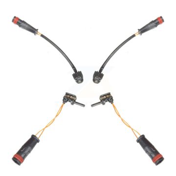 Front Rear Brake Pads Wear Sensor (4 Pack) For Mercedes-Benz S550 SL500 S63 AMG C63 S E63 KSE-100172
