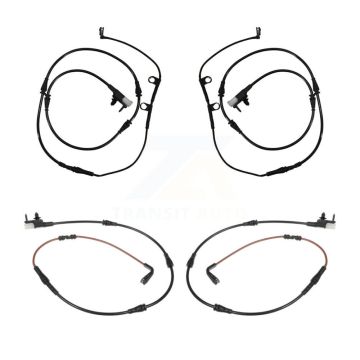 Front Rear Brake Pads Wear Sensor (4 Pack) For Land Rover Range Sport KSE-100178