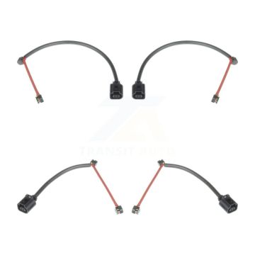 Front Rear Brake Pads Wear Sensor (4 Pack) For Porsche 718 Cayman Boxster KSE-100182