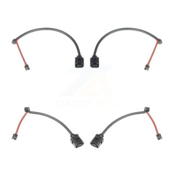 Front Rear Brake Pads Wear Sensor (4 Pack) For Porsche 911 KSE-100183