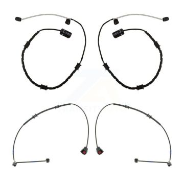 Front Rear Brake Pads Wear Sensor (4 Pack) For Jaguar F-Type XK XKR KSE-100186