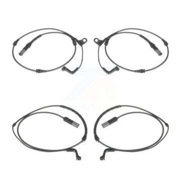 Front Rear Brake Pads Wear Sensor (4 Pack) For BMW X5 X6 KSE-100189