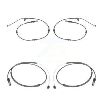 Front Rear Brake Pads Wear Sensor (4 Pack) For BMW X5 X6 KSE-100193