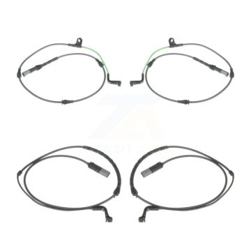 Front Rear Brake Pads Wear Sensor (4 Pack) For BMW X6 KSE-100194