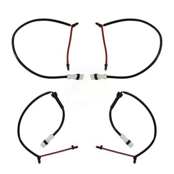 Front Rear Brake Pads Wear Sensor (4 Pack) For Porsche Boxster KSE-100197