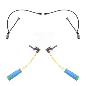 Front Rear Brake Pads Wear Sensor (4 Pack) For Mercedes-Benz GLC63 AMG S SL63 SL55 KSE-100200