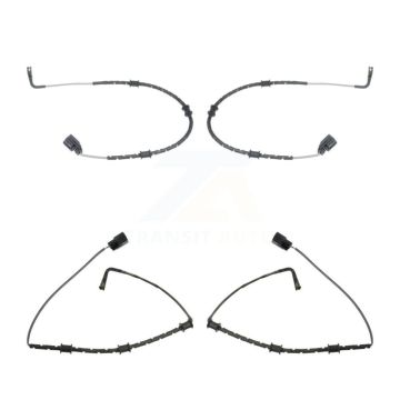 Front Rear Brake Pads Wear Sensor (4 Pack) For Jaguar XJ XJR KSE-100206