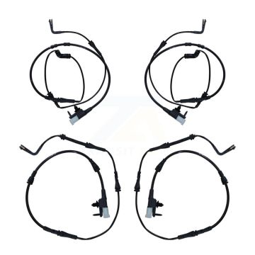 Front Rear Brake Pads Wear Sensor (4 Pack) For Land Rover Discovery Sport KSE-100215