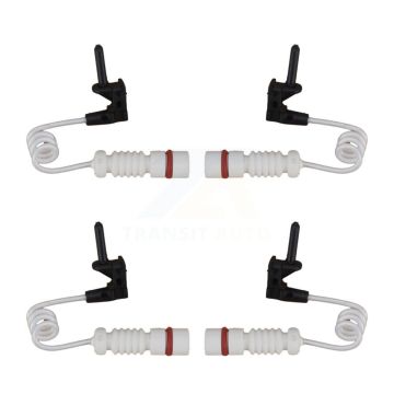 Front Rear Brake Pads Wear Sensor (4 Pack) For Mercedes-Benz ML500 ML430 ML55 AMG KSE-100218