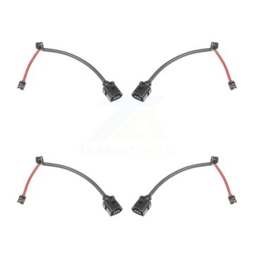 Front Rear Brake Pads Wear Sensor (4 Pack) For 2015 Porsche 918 Spyder KSE-100228