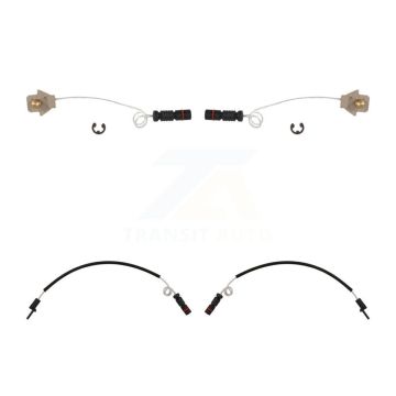 Front Rear Brake Pads Wear Sensor (4 Pack) For Mercedes-Benz ML320 ML350 ML430 KSE-100233