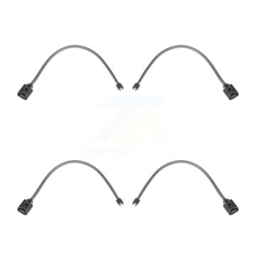 Front Rear Brake Pads Wear Sensor (4 Pack) For 2023 Porsche Panamera 2.9L/4.0L KSE-100240