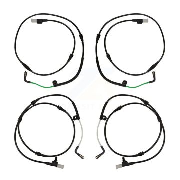 Front Rear Brake Pads Wear Sensor (4 Pack) For Land Rover LR4 LR3 Discovery KSE-100241