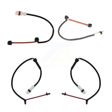 Front Rear Brake Pads Wear Sensor (2 Pack) For Porsche Cayman Boxster 3.4L KSE-100369