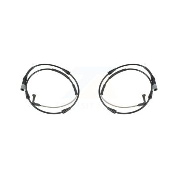 Front Brake Pads Wear Sensor (2 Pack) For 2010 BMW X6 M with 4.4L KSE-100383