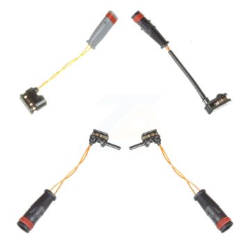 Front Rear Brake Pads Wear Sensor (2 Pack) For 04-06 Mercedes-Benz E500 4Matic with 5.0L KSE-100394