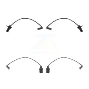 Front Rear Brake Pads Wear Sensor (4 Pack) For Audi S6 S7 KSE-100406