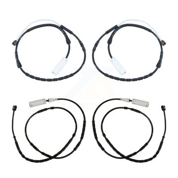 Front Rear Brake Pads Wear Sensor (4 Pack) For BMW X1 KSE-100419