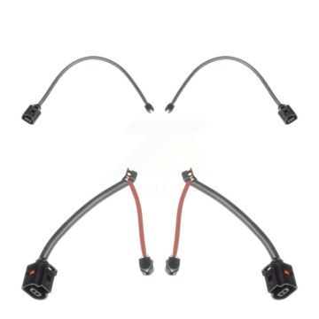 Front Rear Brake Pads Wear Sensor (4 Pack) For Porsche Taycan Panamera Audi e-tron GT RS KSE-100424