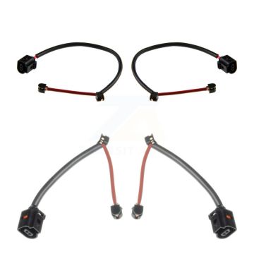 Front Rear Brake Pads Wear Sensor (4 Pack) For Porsche Taycan KSE-100425