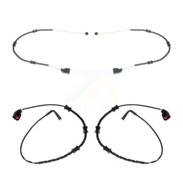 Front Rear Brake Pads Wear Sensor (4 Pack) For Jaguar F-Type KSE-100429