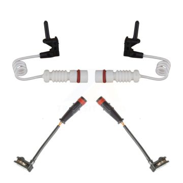 Front Rear Brake Pads Wear Sensor (4 Pack) For Mercedes-Benz G63 AMG KSE-100432