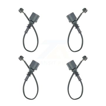 Front Rear Brake Pads Wear Sensor (4 Pack) For 2003-2006 Audi TT 1.8L KSE-100436