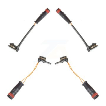 Front Rear Brake Pads Wear Sensor (4 Pack) For Mercedes-Benz ML350 GLE350 GLE400 GLS550 S KSE-100439
