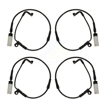 Front Rear Brake Pads Wear Sensor (4 Pack) For 2006-2010 BMW 650Ci 4.8L KSE-100457