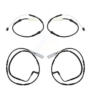 Front Rear Brake Pads Wear Sensor (4 Pack) For BMW 323i 328i 130i KSE-100470