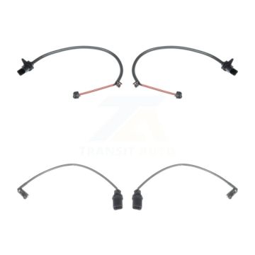 Front Rear Brake Pads Wear Sensor (4 Pack) For Porsche Macan KSE-100477