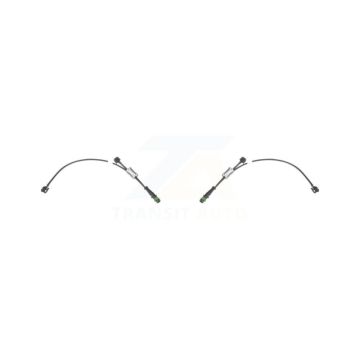 Rear Brake Pads Wear Sensor (2 Pack) For 21 Mercedes-Benz S63 AMG 4.0L with Ceramic KSE-100478