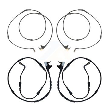 Front Rear Brake Pads Wear Sensor (4 Pack) For Jaguar F-Pace Land Rover Range Velar KSE-100485