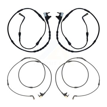 Front Rear Brake Pads Wear Sensor (4 Pack) For Land Rover Range Velar KSE-100499