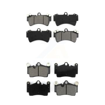 Front Rear Semi-Metallic Brake Pads Kit For Audi Q7 Porsche Cayenne Volkswagen Touareg KSM-100013