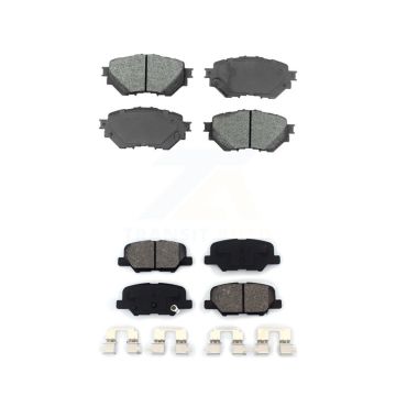 Front Rear Semi-Metallic Brake Pads Kit For Mazda 3 Sport KSM-100221