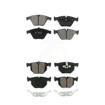 Front Rear Semi-Metallic Brake Pads Kit For BMW 335i xDrive X1 335xi 335is 335d KSM-100415