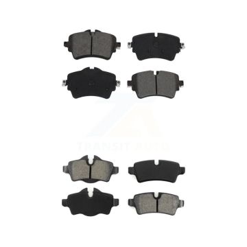 Front Rear Semi-Metallic Brake Pads Kit For 2015 Mini Cooper 1.6L KSM-100517