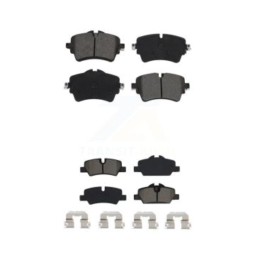 Front Rear Semi-Metallic Brake Pads Kit For Mini Cooper KSM-100518