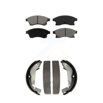 Front Rear Semi-Metallic Brake Pads And Drum Shoes Kit For Chevrolet Cruze Limited KSN-100045