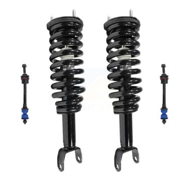Front Complete Shock Assembly And TOR Link Kit For Dodge Dakota Mitsubishi Raider 4WD KSS-100487